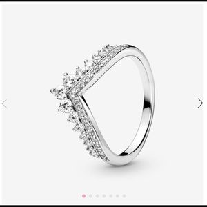 Pandora Princess Wishbone Ring